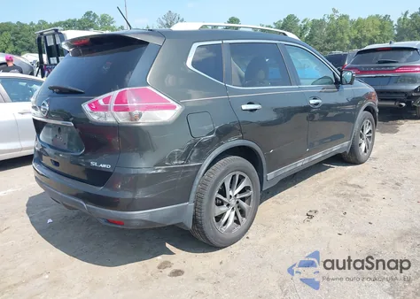 2015 Nissan Rogue Sl из США, поврежденный, VIN 5N1AT2MV4FC852190